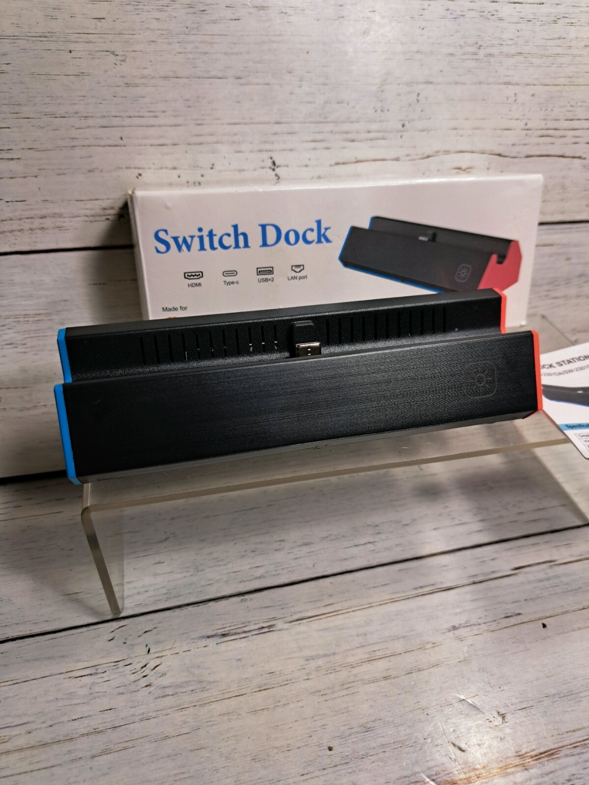 Switch Dock Portabl TV Docking Station for Nintendo Switch with 4k HDMI Output