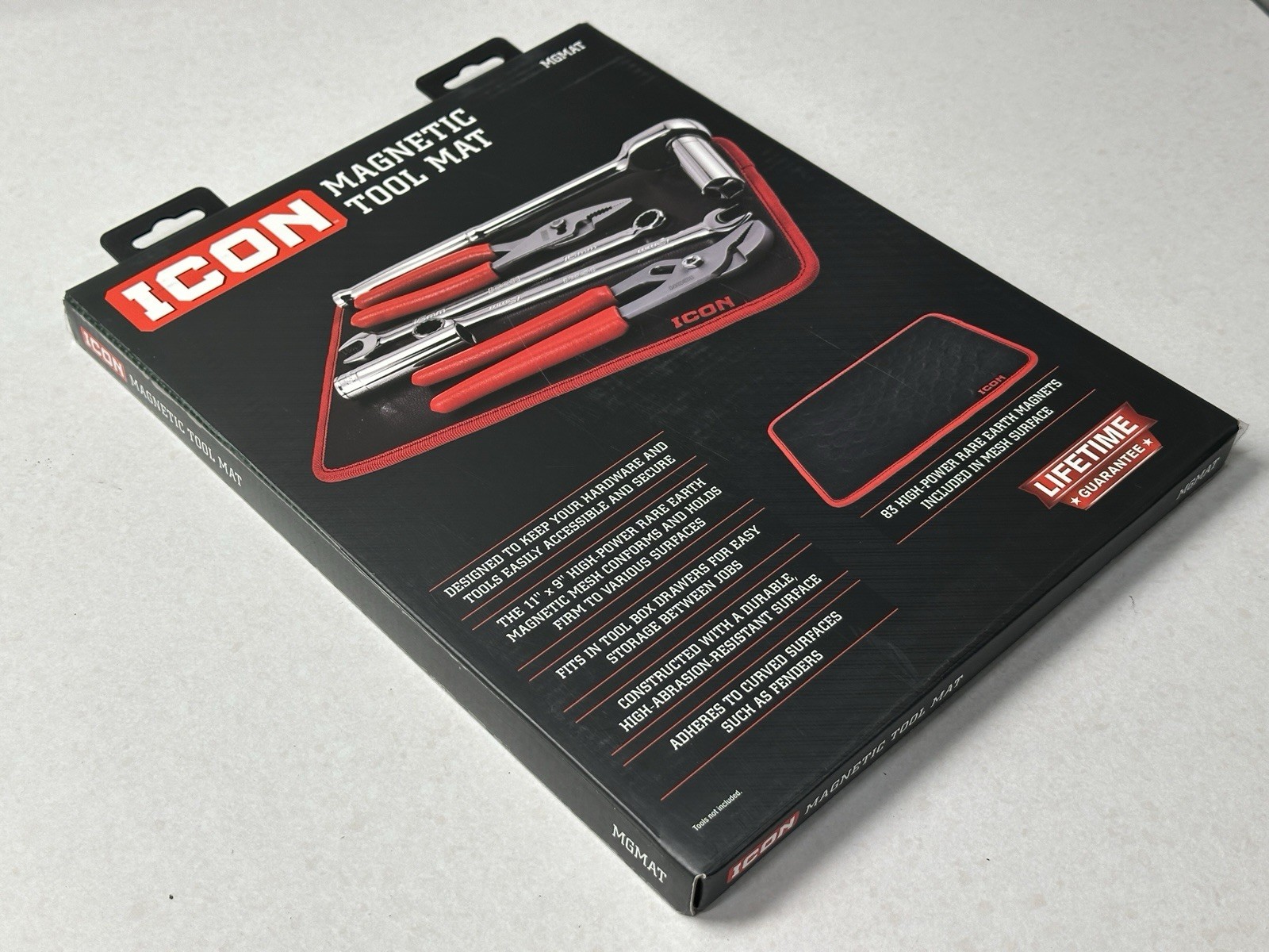 ICON Tools Professional Magnetic Tool Mat Magnet Holder Harbor Freight 70077