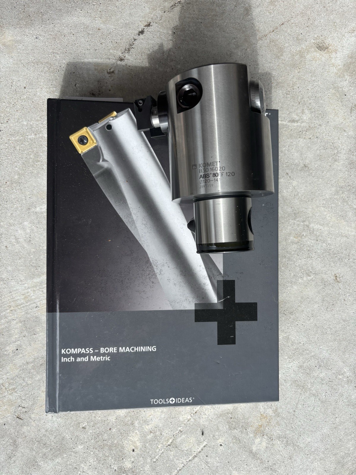 Komet Boring Head Adapter B3016020 ABS 80F 120 Modular Connection