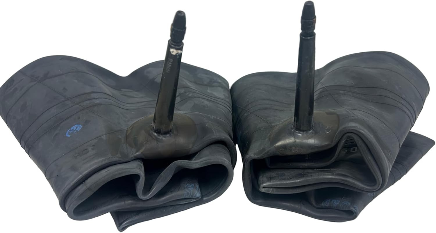 6.00-9, 6.90-9, 6.50-10,  Tire Inner Tube, 2 Pack, Heavy Duty TR150 Valve Stem,