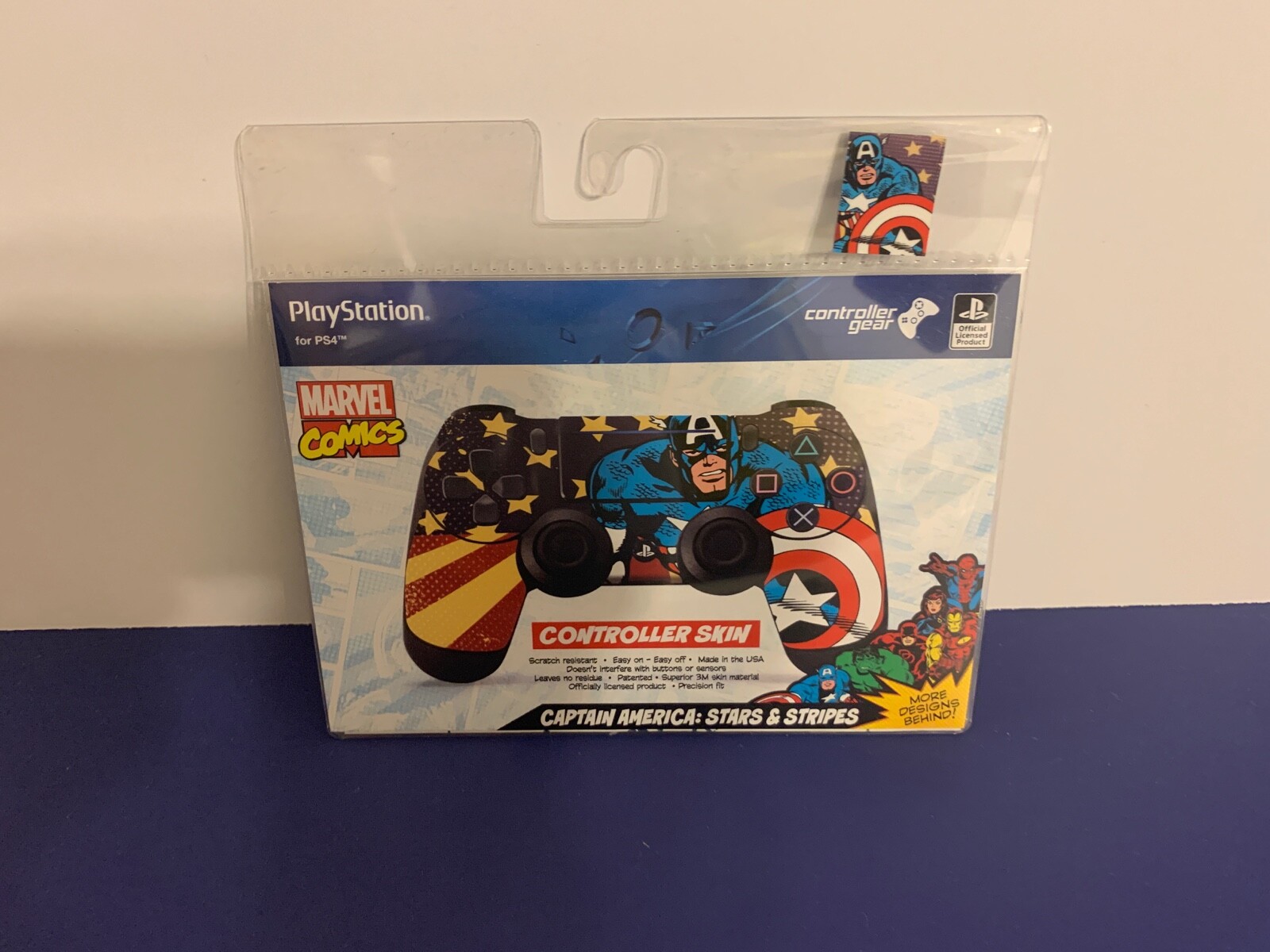 PS4 Controller Skin  - Captain America - Controller Gear Skin
