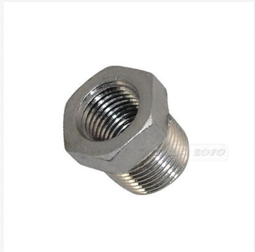 NPT threaded SS 304 HEX Reducing bush adapter Pipe Reducer Fitting Adapter