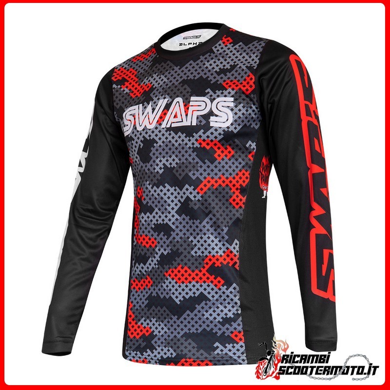 CROSS SWAPS JERSEY - RED SIZE M JERMX2M#1
