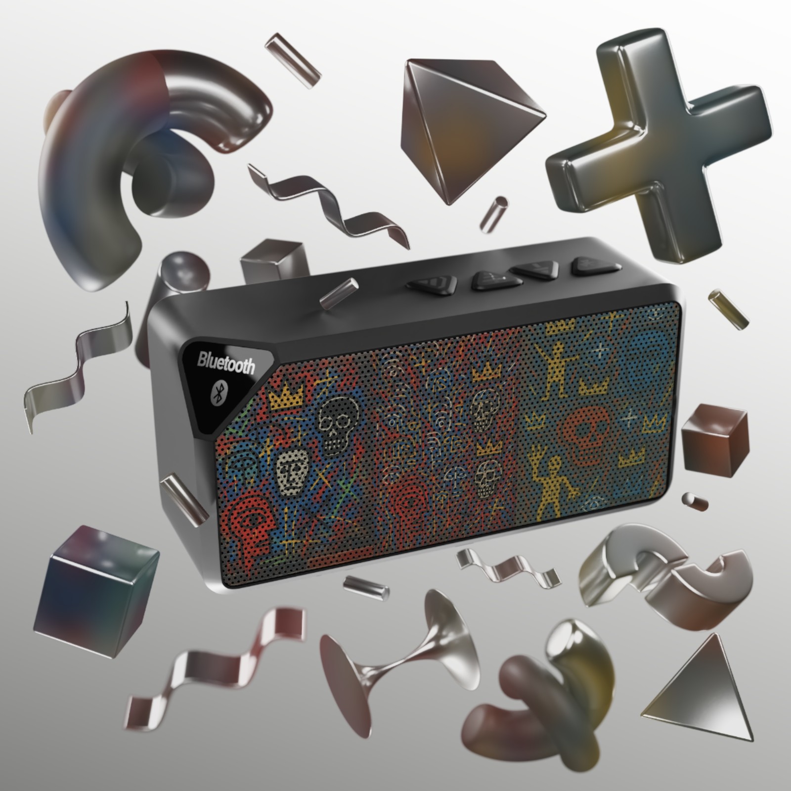 Graffiti Street Art Jabba Speaker | Bluetooth Speaker