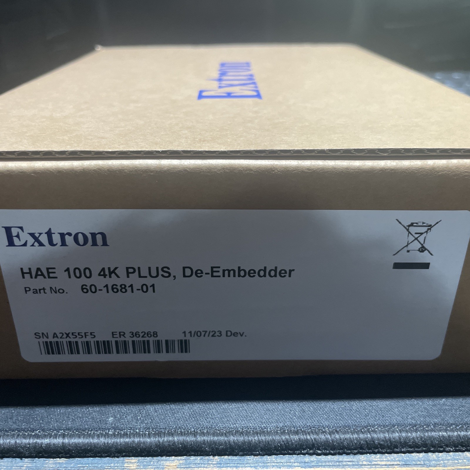 Extron 60-1681-01 HAE 100 4K Plus 4K/60 HDMI Audio De-Embedder
