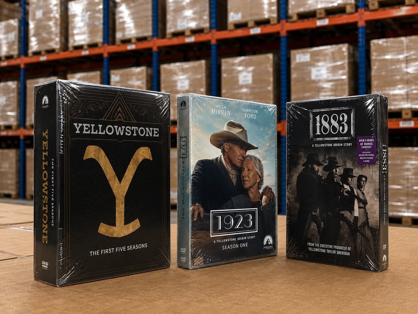 Yellowstone Complete Series DVD Seasons 1-5 Part 1&2 + 1883 + 1923. Brand New!