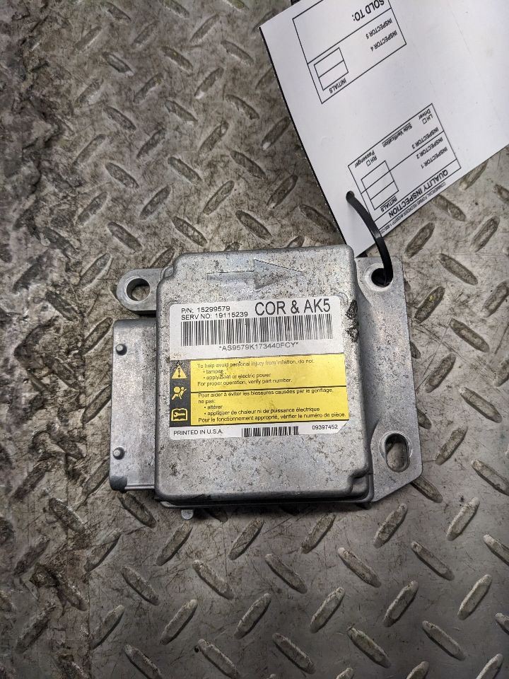 Chassis ECM  Beneath Console And ZR1 Opt AK5 Fits 06-09 CORVETTE 1184580