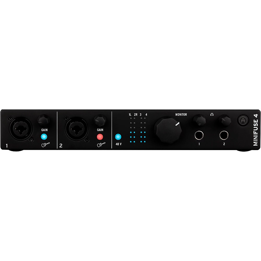 Arturia MiniFuse 4 Audio Interface Black
