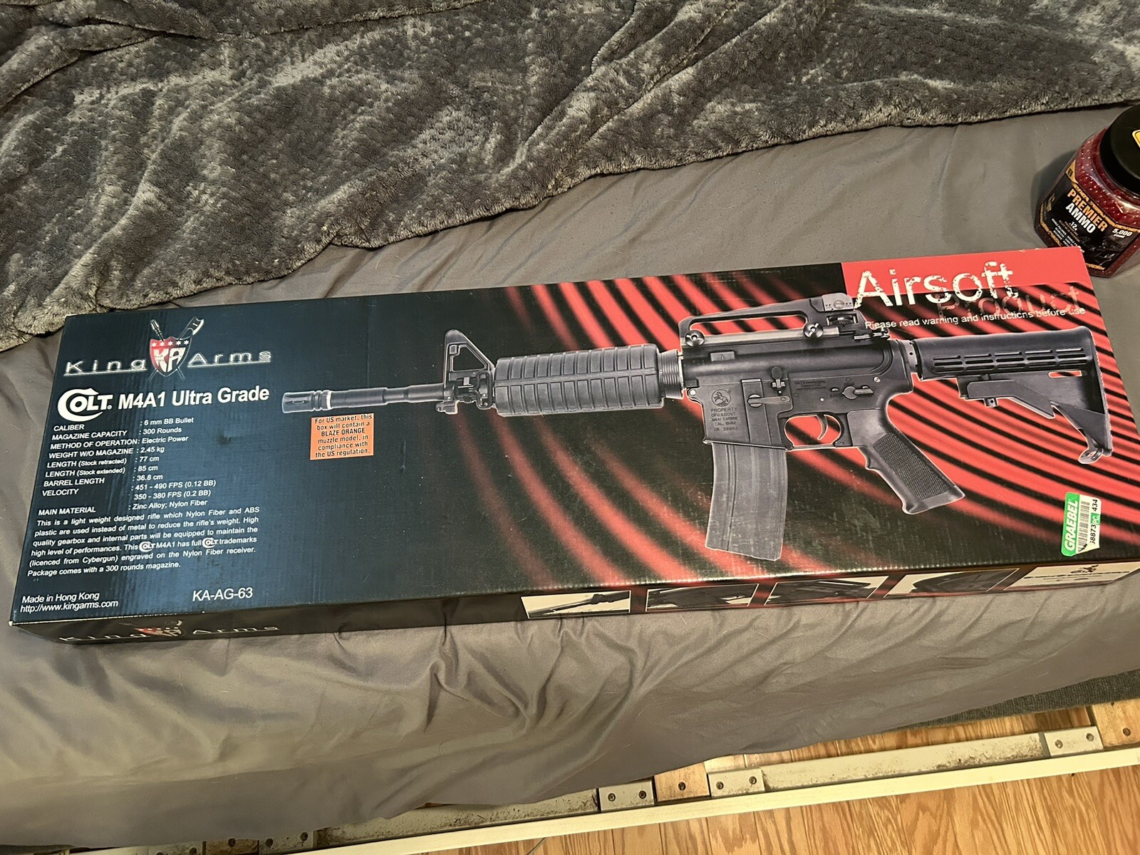 King Arms M4A1 Ultra Grade Air Soft Rifle