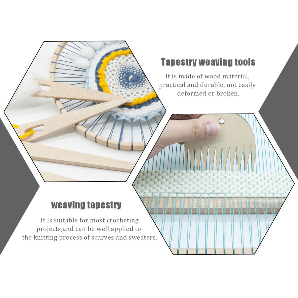 Bead Tapestry Weaving Tools Beginner Crochet Crocheted Fabrics