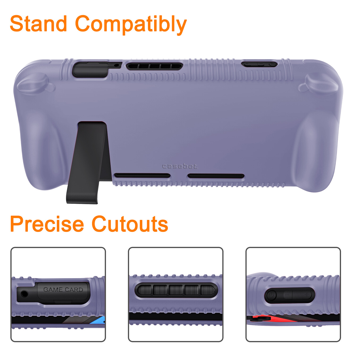 For Nintendo Switch Console Joy-Con Silicone Case Soft Shock Proof Grip Cover