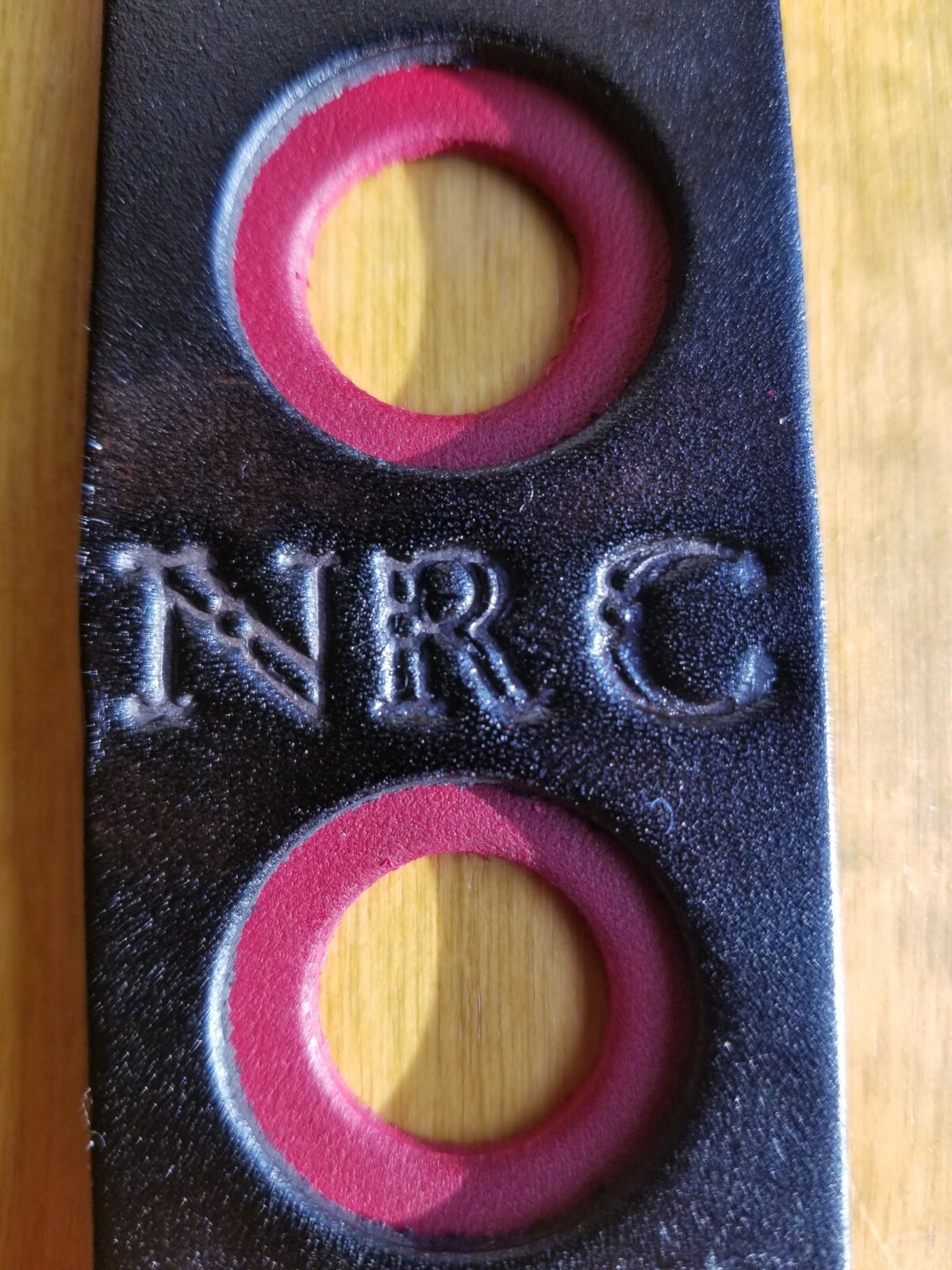 Leather Pool Cue Thread Protector Holder
