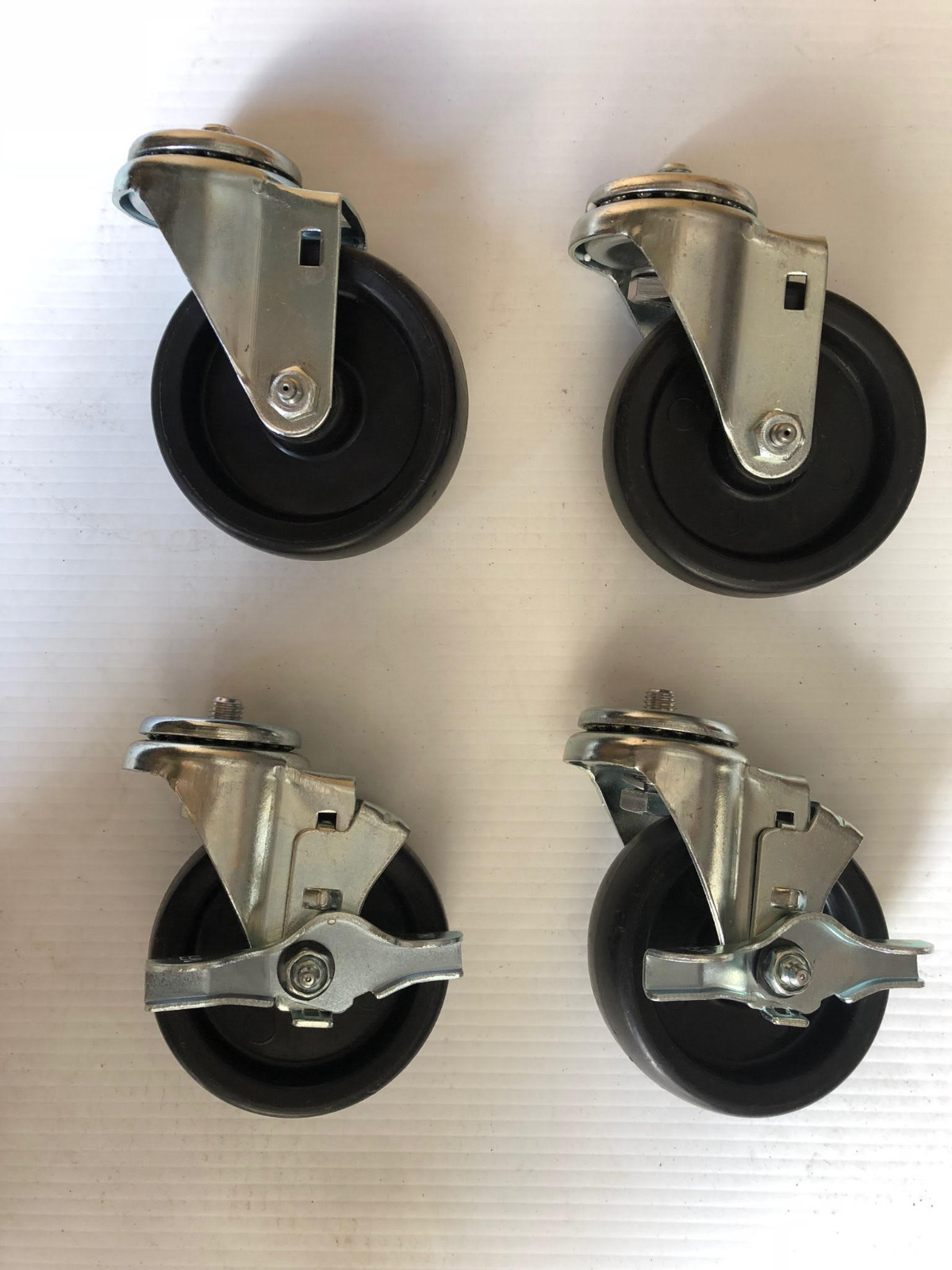 Atosa CookRite Set of 4 Casters 60" Ranges Oven # ATO-6B24G,ATO24G6B,ATO4B36G