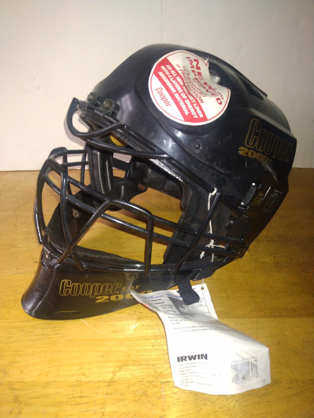 Cooper CAT 2000 Baseball Catchers Helmet Mask C.A.T. 2000