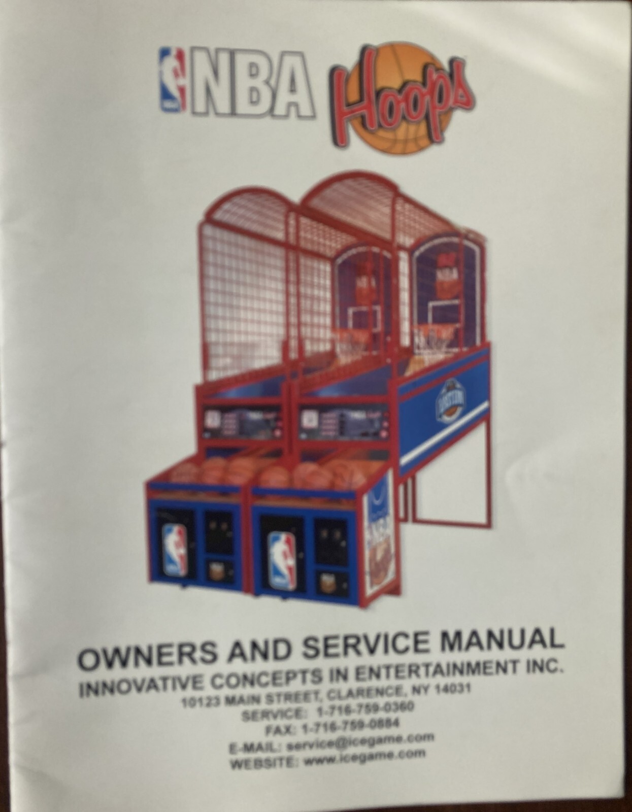 NBA Hoops Arcade Game Manual