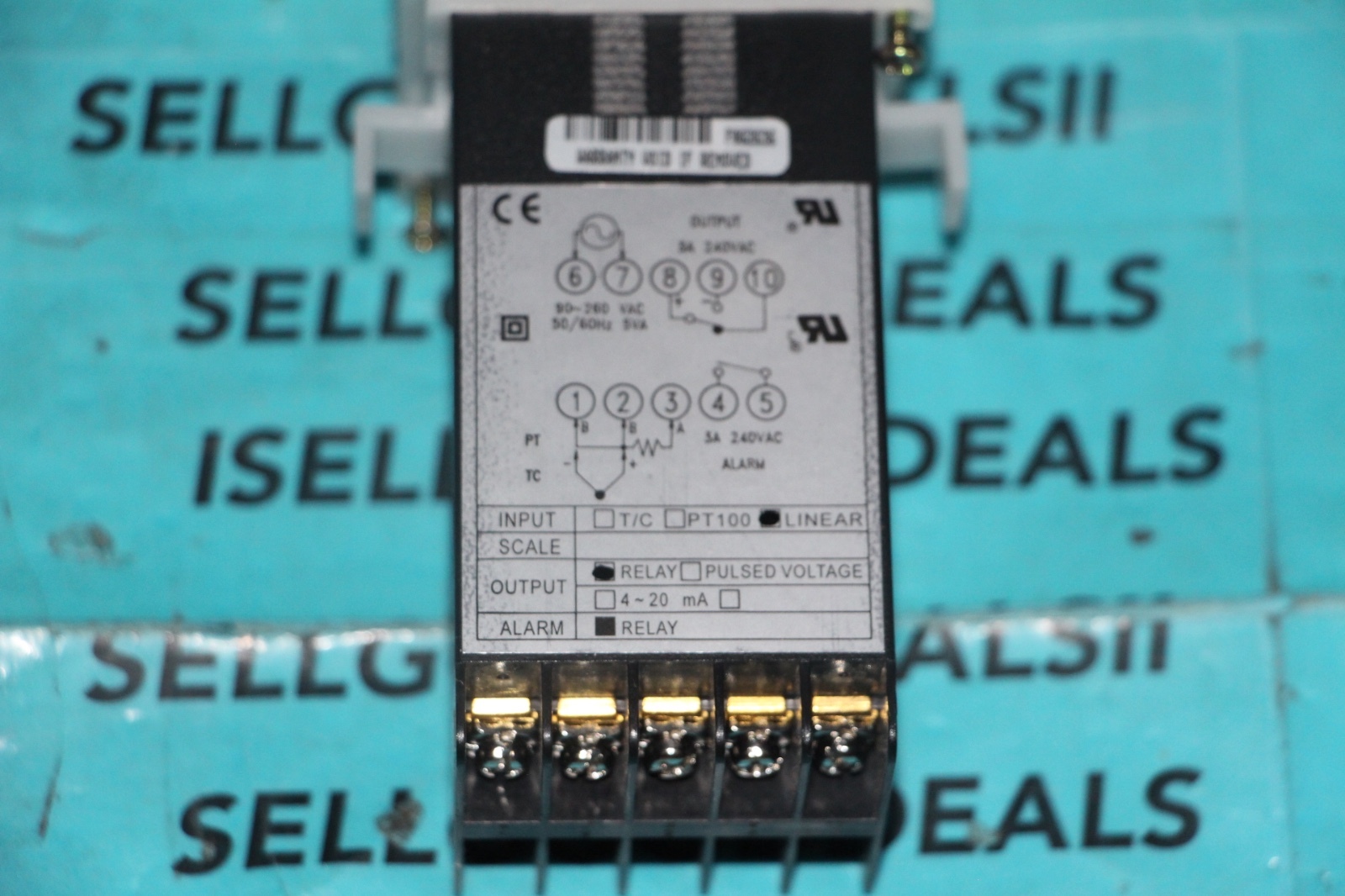 Extech 48VTRA1S Temperature Controller Linear, Relay New