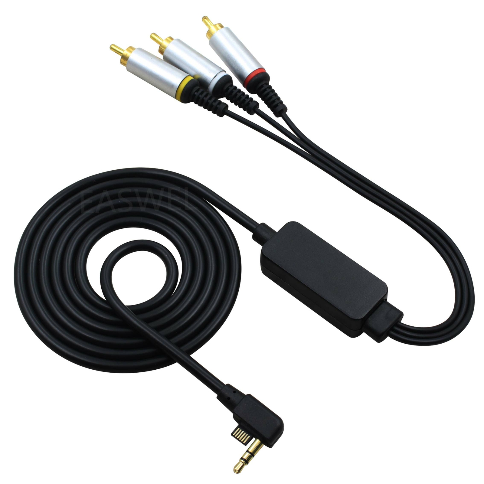 AV TV Cable RCA Audio Video Cable for Sony PSP Slim 2000 3000 Television T1Y2