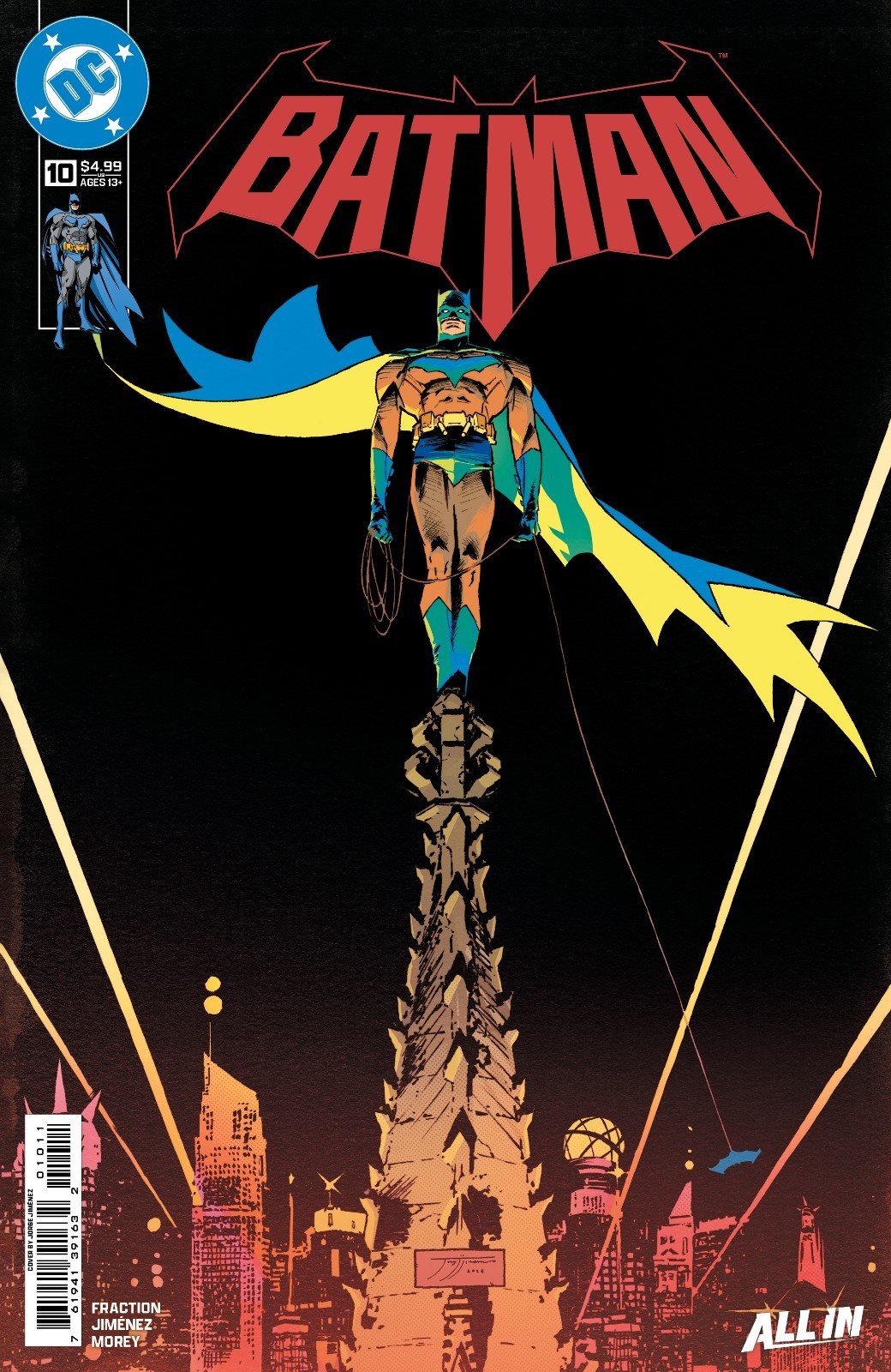Batman #10 Cover A Jorge Jimenez