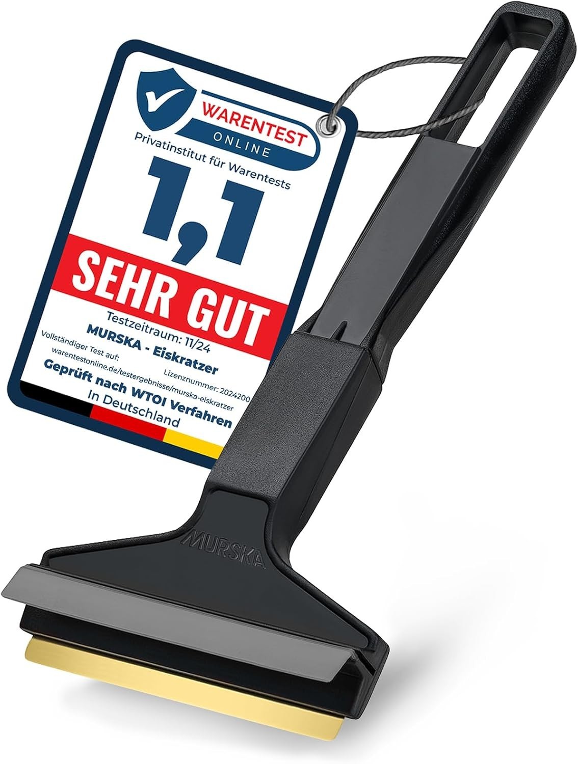 Car Ice Scraper Brass Blade - Fast, Effortless, efficient & Easy - Brass Ice ...
