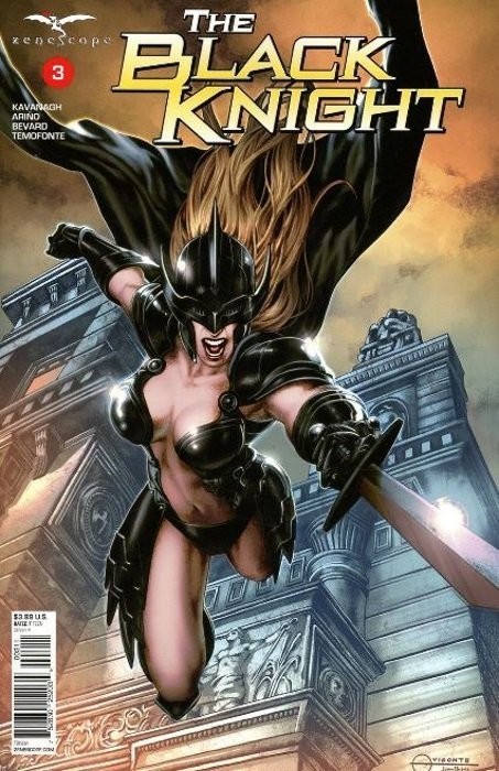 THE BLACK KNIGHT #3 BY ZENESCOPE 2019 1$ COMIC SALE + BONUS