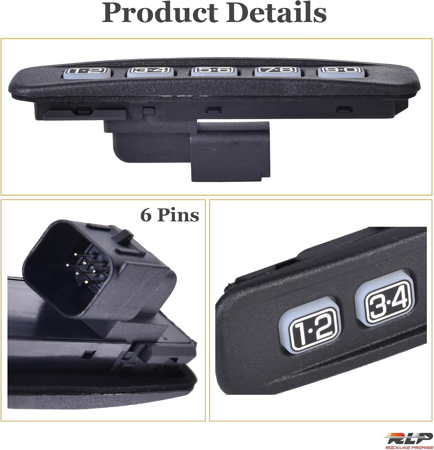 Keyless Entry Keypad Driver Side Keyless Lock Pad Compatible with Ford Crown