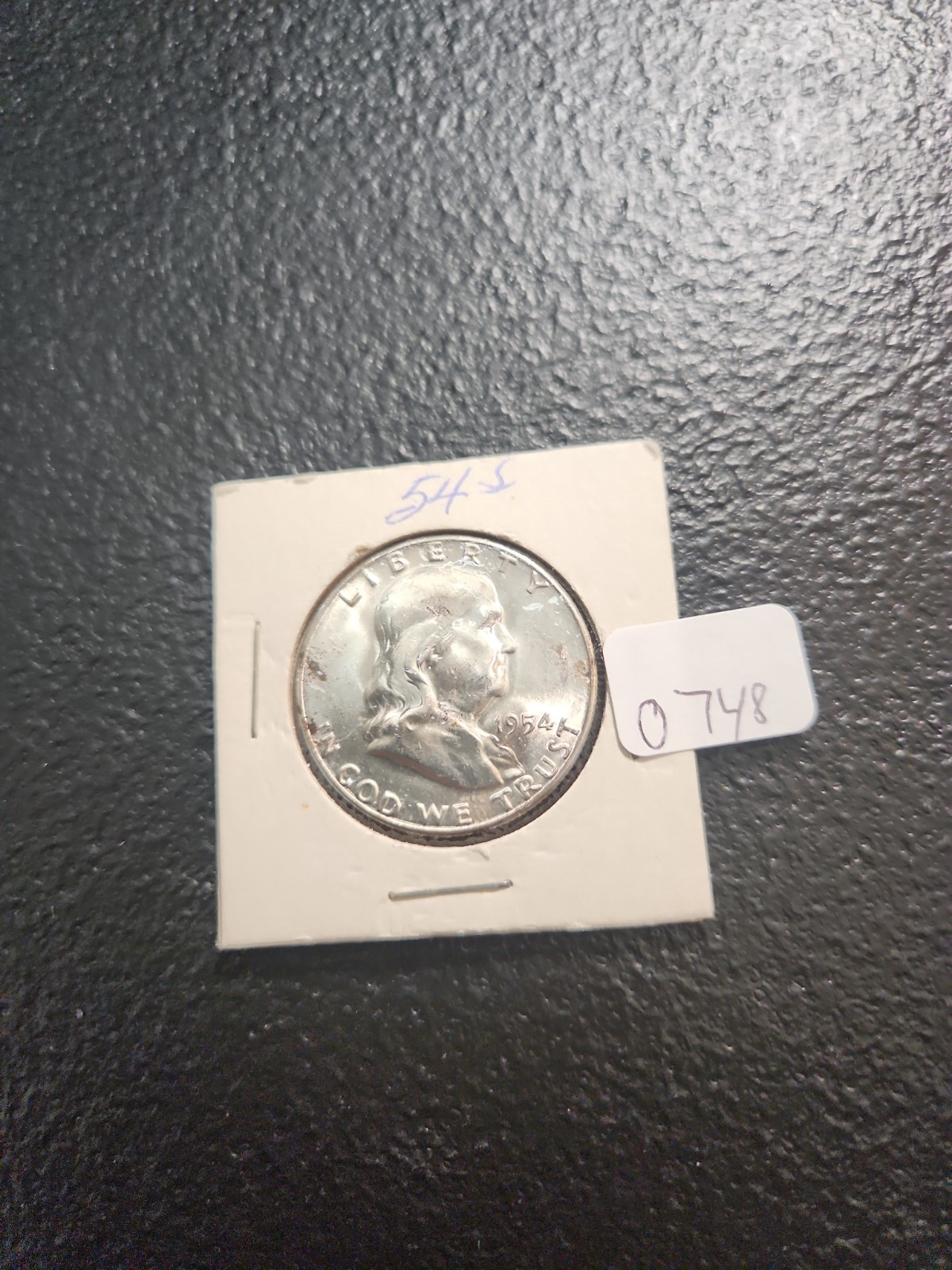 1954-S FRANKLIN HALF DOLLAR #0748