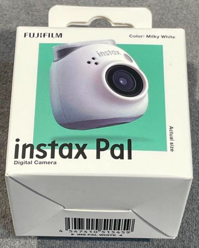 Fujifilm instax Pal Multiformat Camera Milky White New Japan