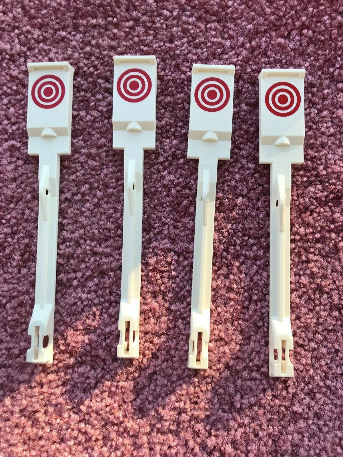 Bally Kiss,Evel Knievel,Ground Shaker,Hotdoggin Pinball Drop Targets (NEW )