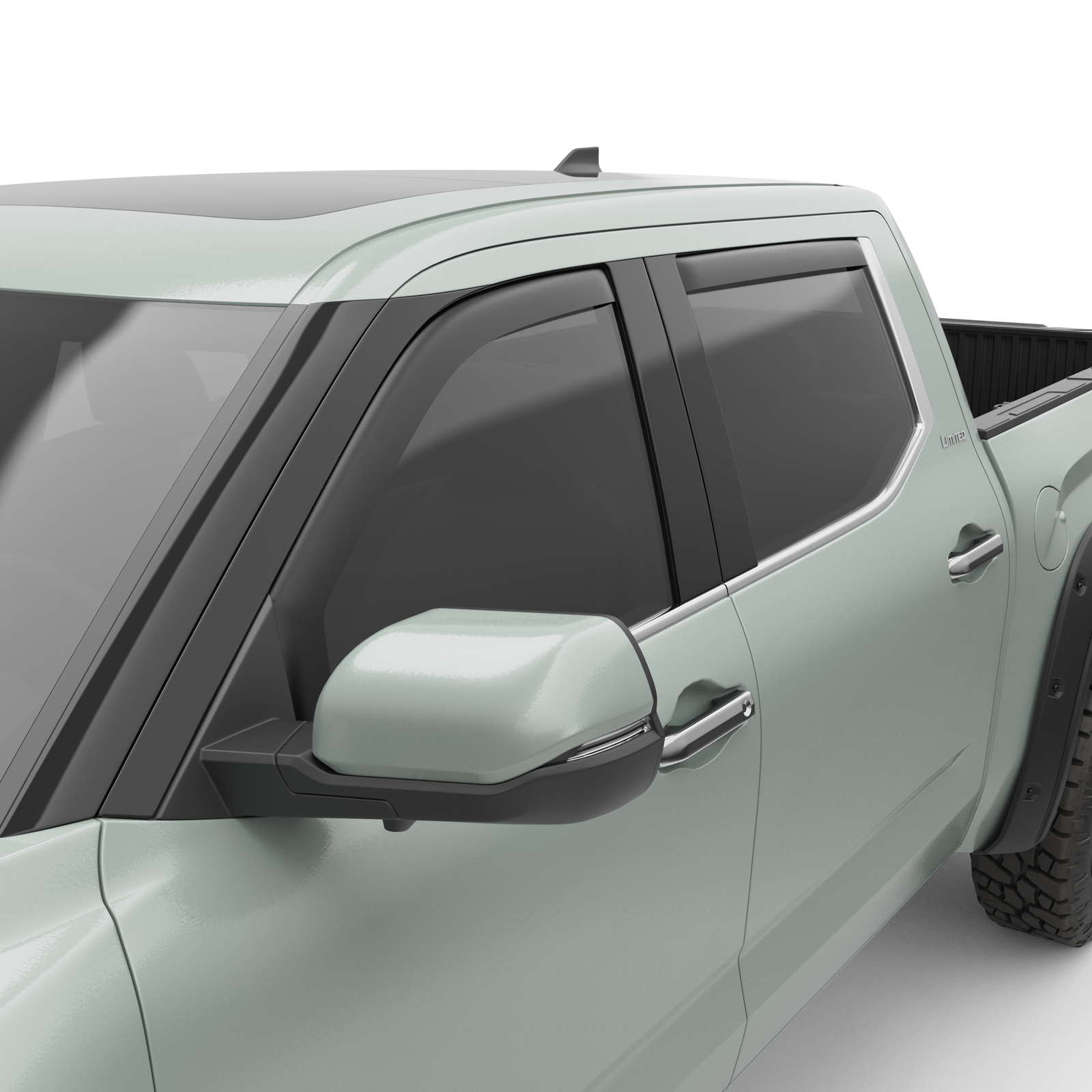 EGR 575405 In-Channel Window Vent Visors 4PC Set Matte Black 22-24 Toyota Tundra
