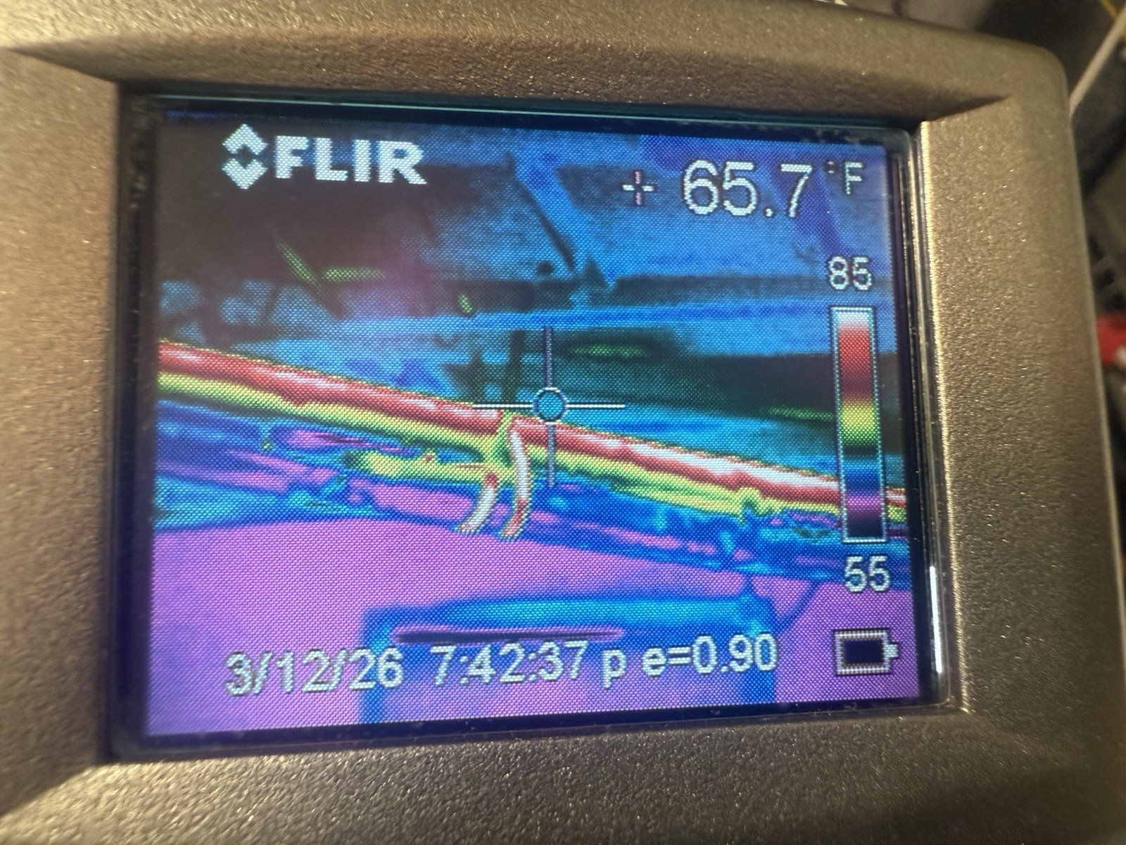 FLIR E65 Thermal Monocular Handheld Thermal Imaging Camera Great Working