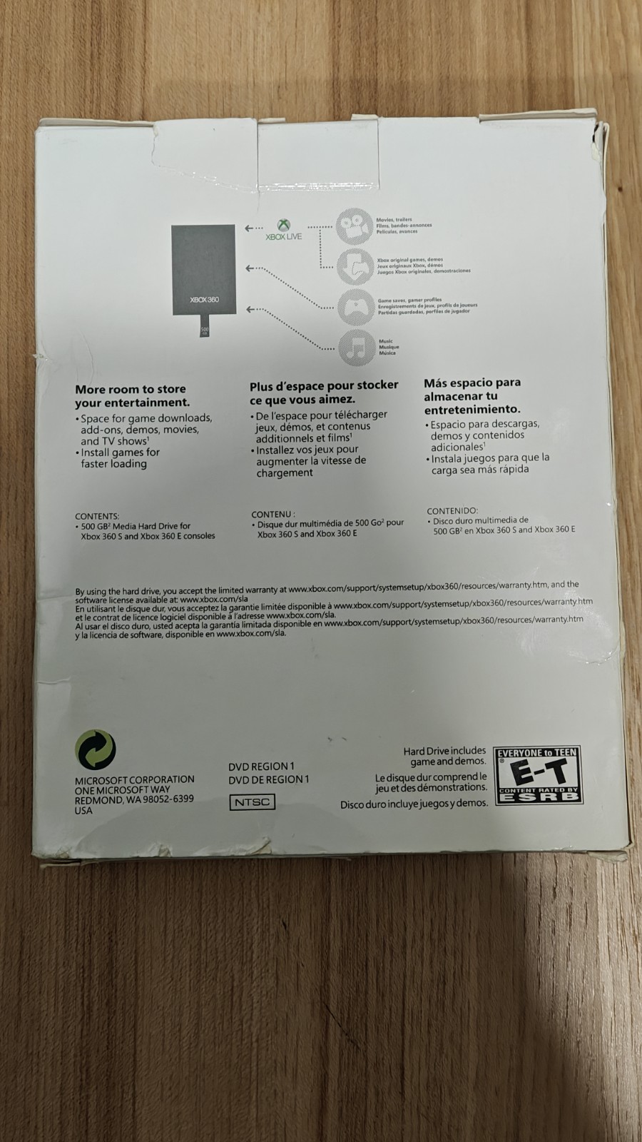 XBOX Internal Hard disk Case For 360, 360S and 360E (No Hard Disk)