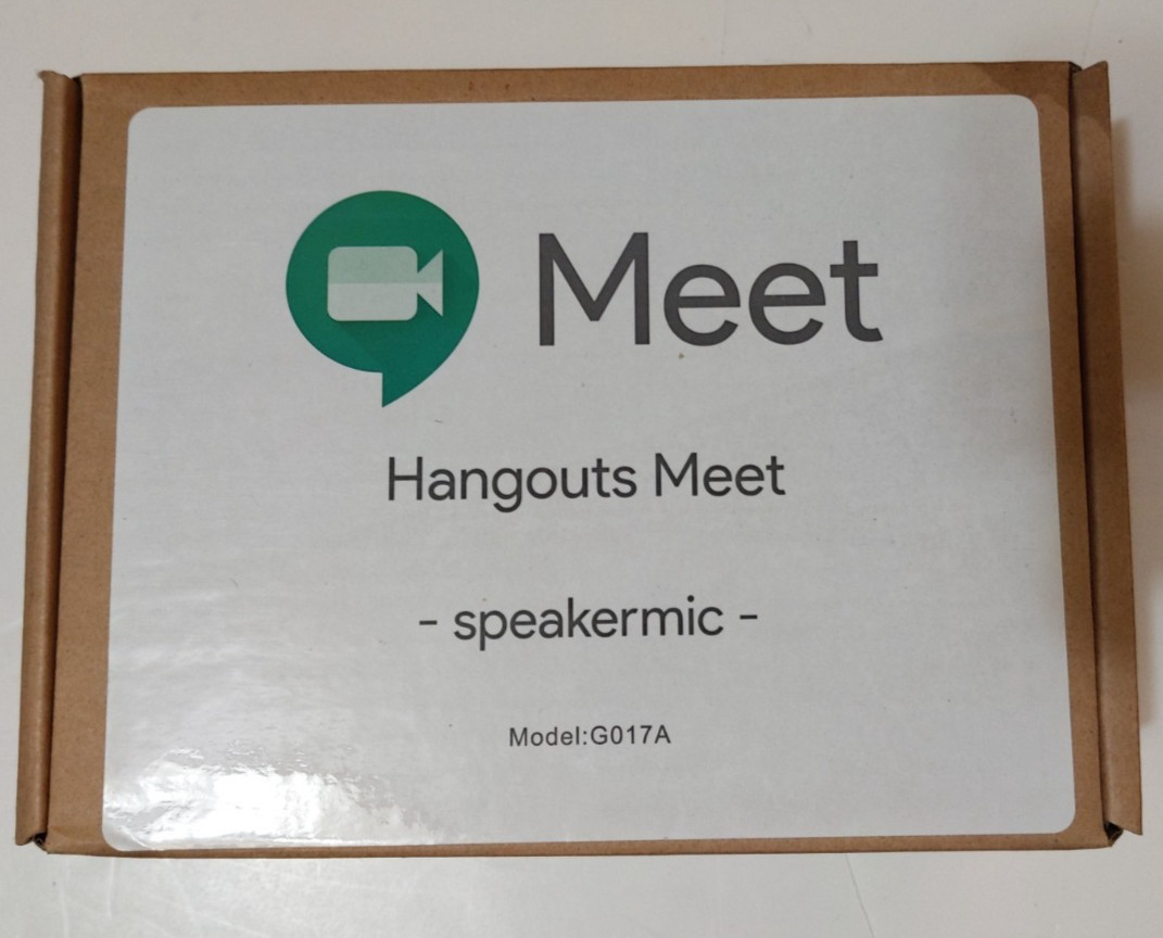 Google Hangouts Meet SpeakerMic G017A ASUS Conference Speaker Mic Black New Box