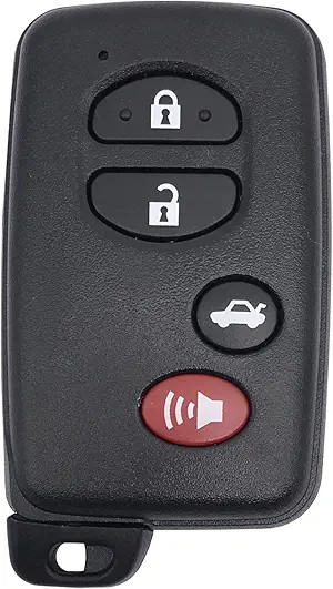 4 Buttons Replacement Key Fob Cover Case fit for Highlander Camry Prius C Prius