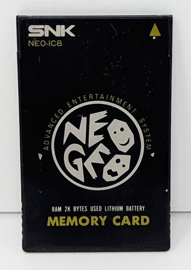 SNK Neo Geo AES Memory Card NEO-IC8 - Authentic - Tested & Working!