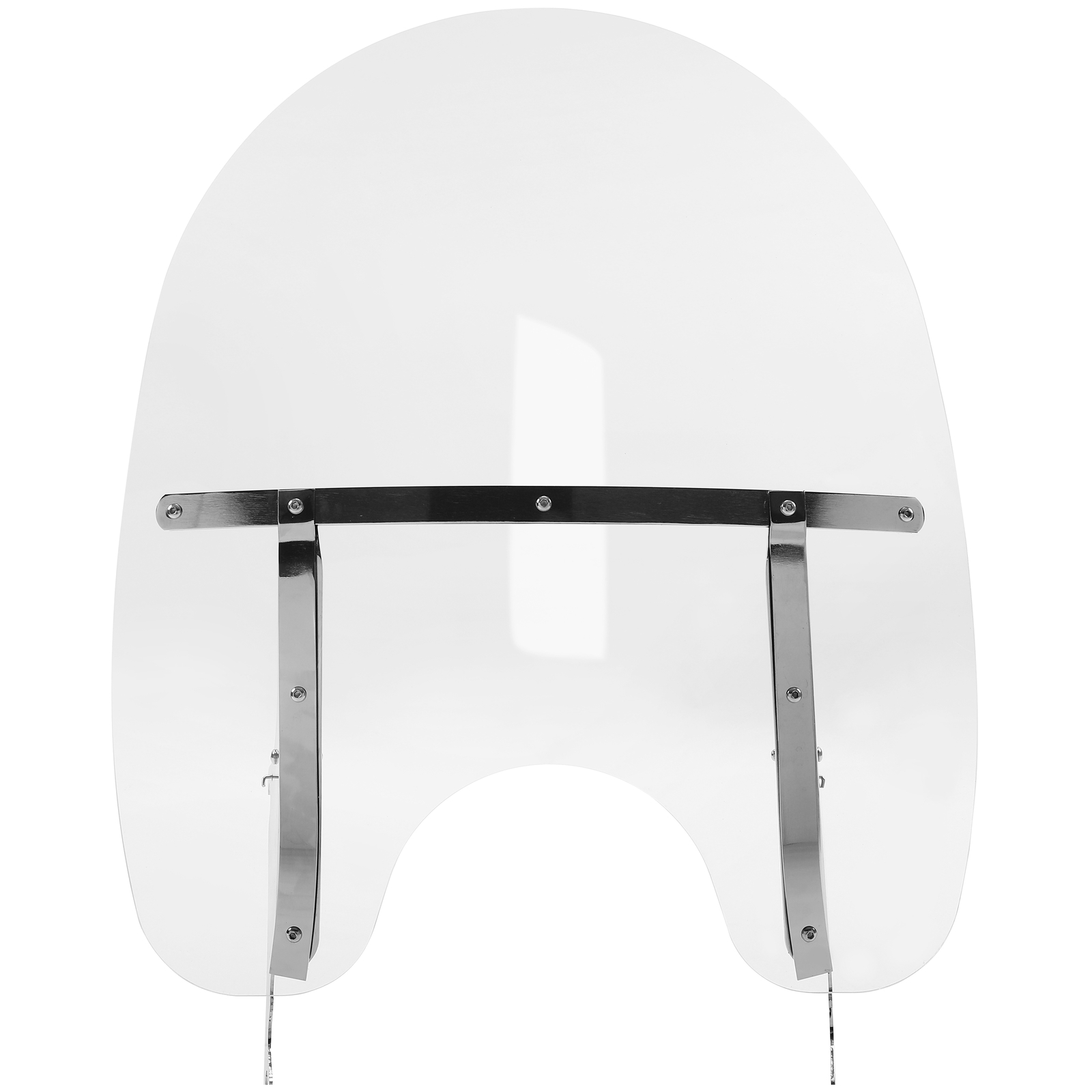 26''X23'' Detachable Windshield For Harley Heritage Softail Fat Boy Clear 00-17