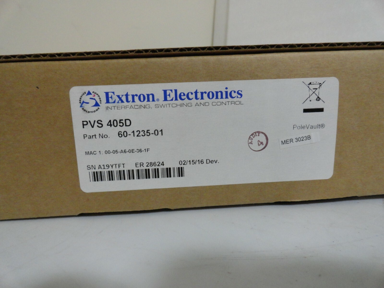 Extron Electronics PVS 405D Polevault Digital Switcher