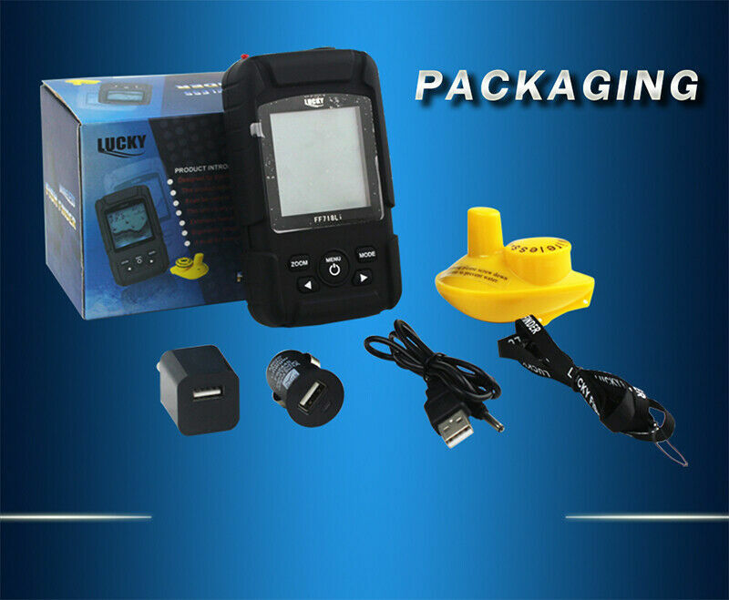 Wireless Fish Finder - 180 Metre Range. Sonar, Depth, Features, Carp, coarse