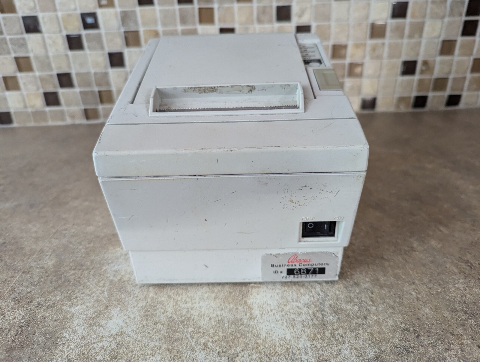 EPSON THERMAL RECEIPT PRINTER TM-T88II M129B - WHITE