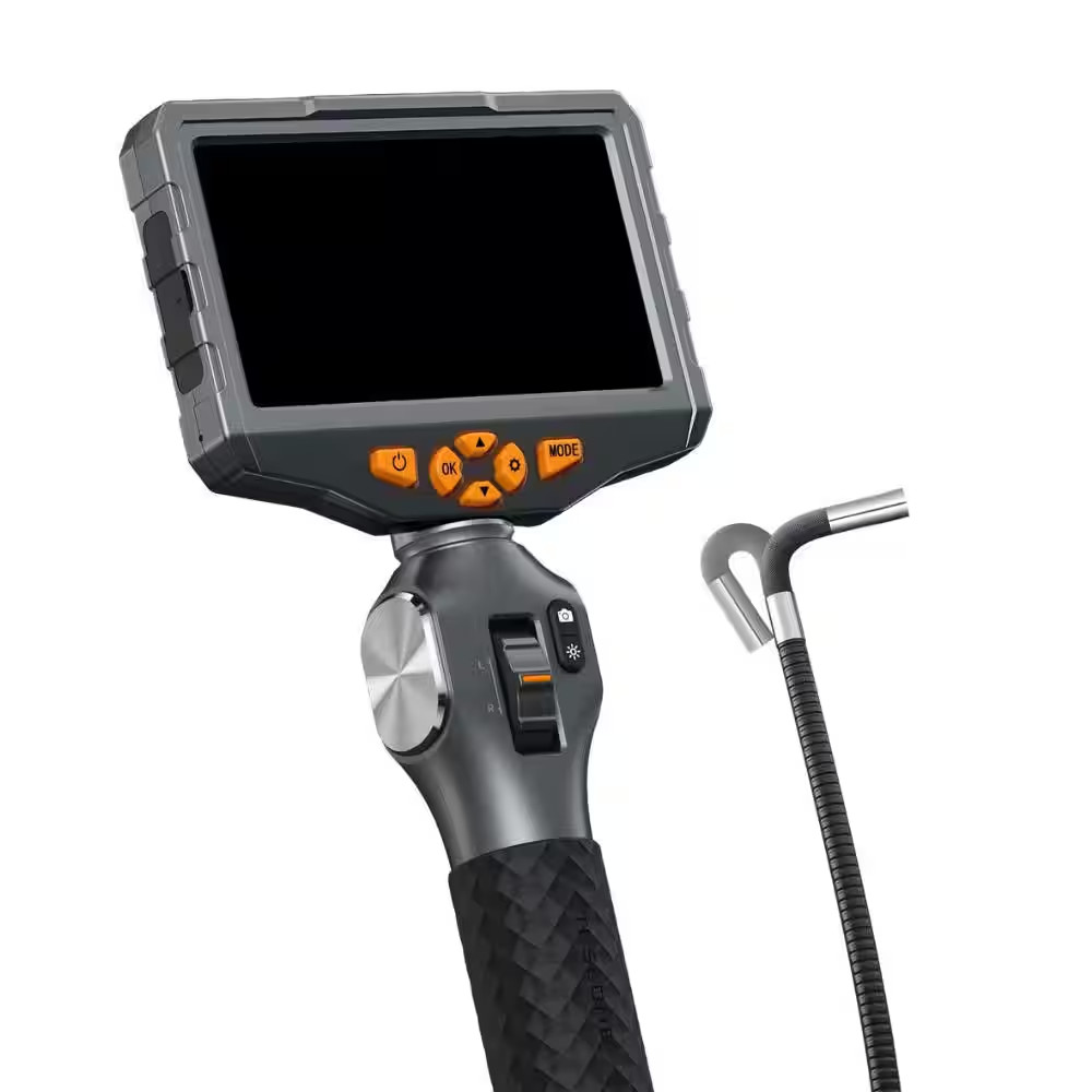 TD500 2-Way Articulating Inspection Camera, 3000 Mah Battery1. 5 M (5 Ft) Probe,