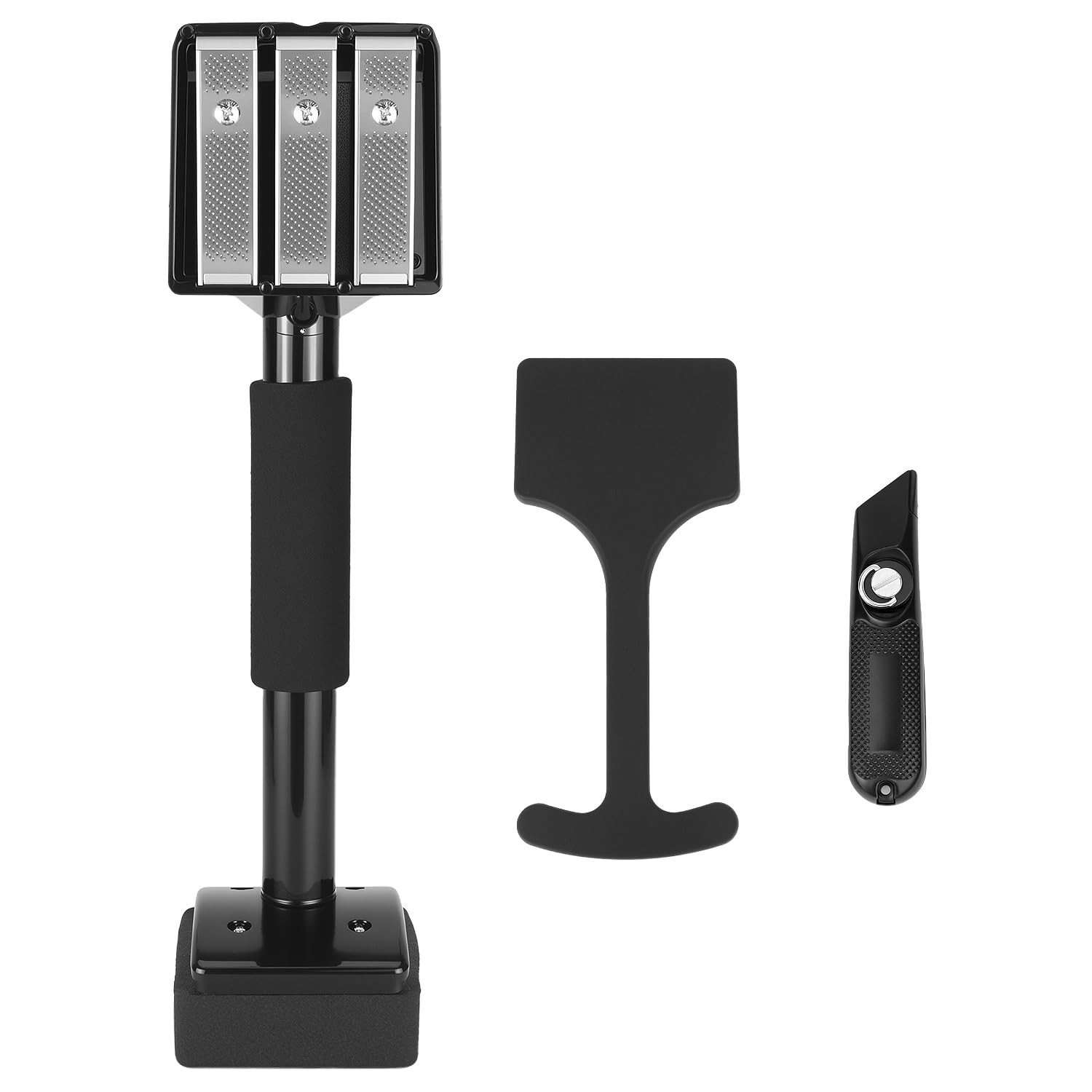 QWORK Carpet Knee Kicker 16.5 Inch, Light-Duty Grip Tool, Used for Low-Pile...