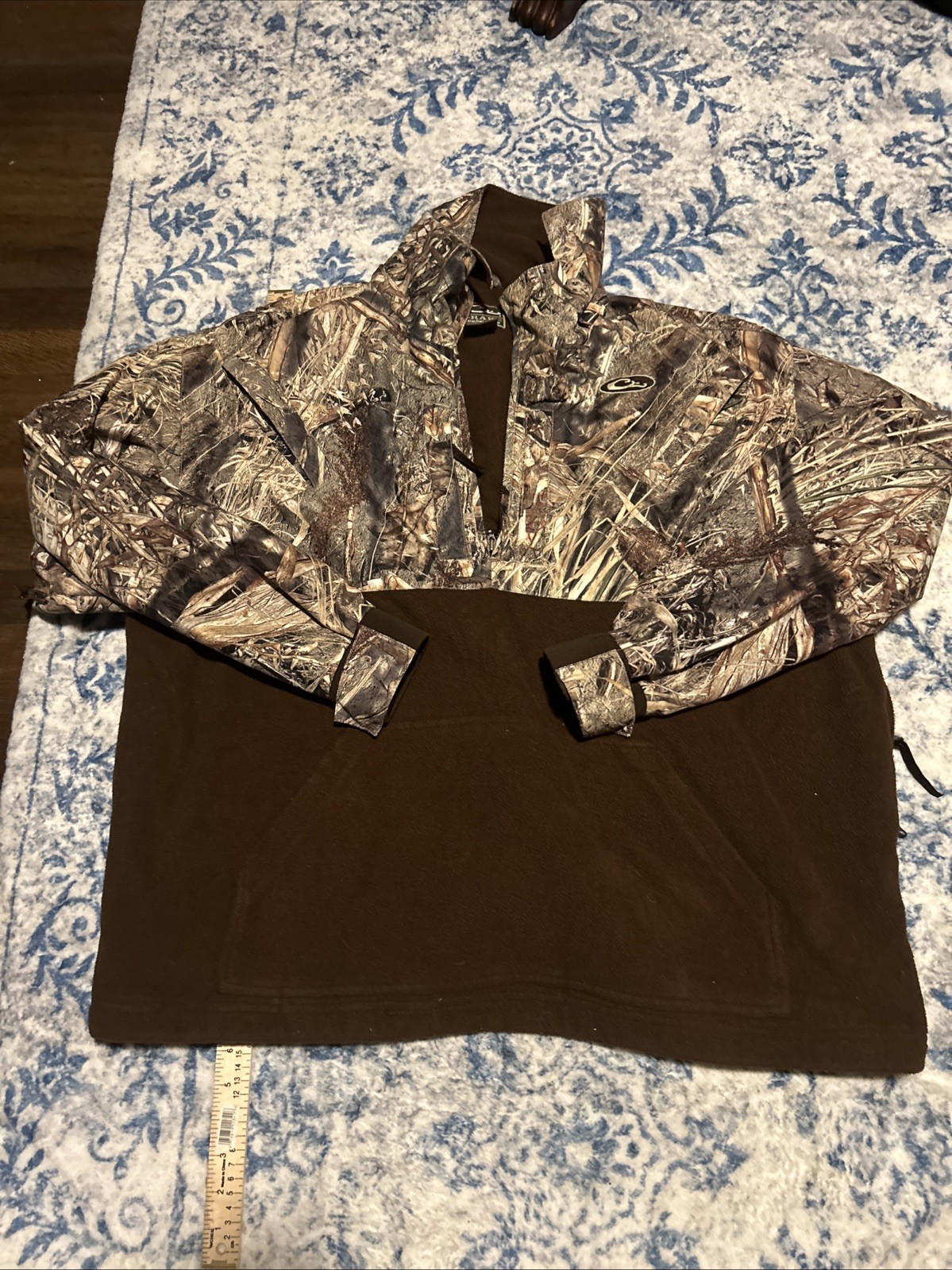 Drake Waterfowl Full Zip 2XL Bottomland Eqwader Jacket Heat Escape