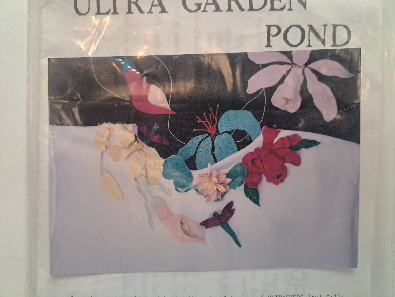 Sew 'N Love Quilt Pattern - Ultra Garden Pond (Uncut)