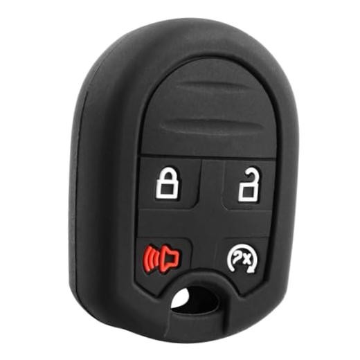 Silicone Key Fob Cover Protector for Ford & Lincoln 4-Button Remote Start One