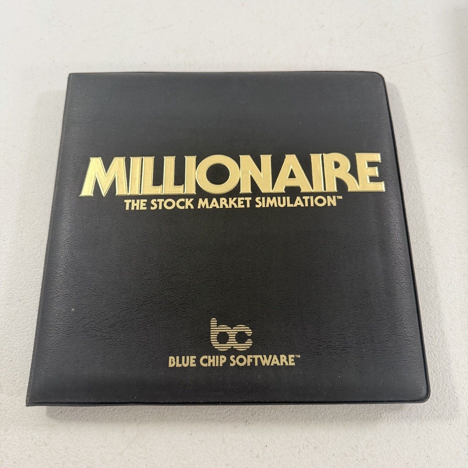 Millionaire Stock Market Simulation Blue Chip Software For IBM & MS-DOS Systems