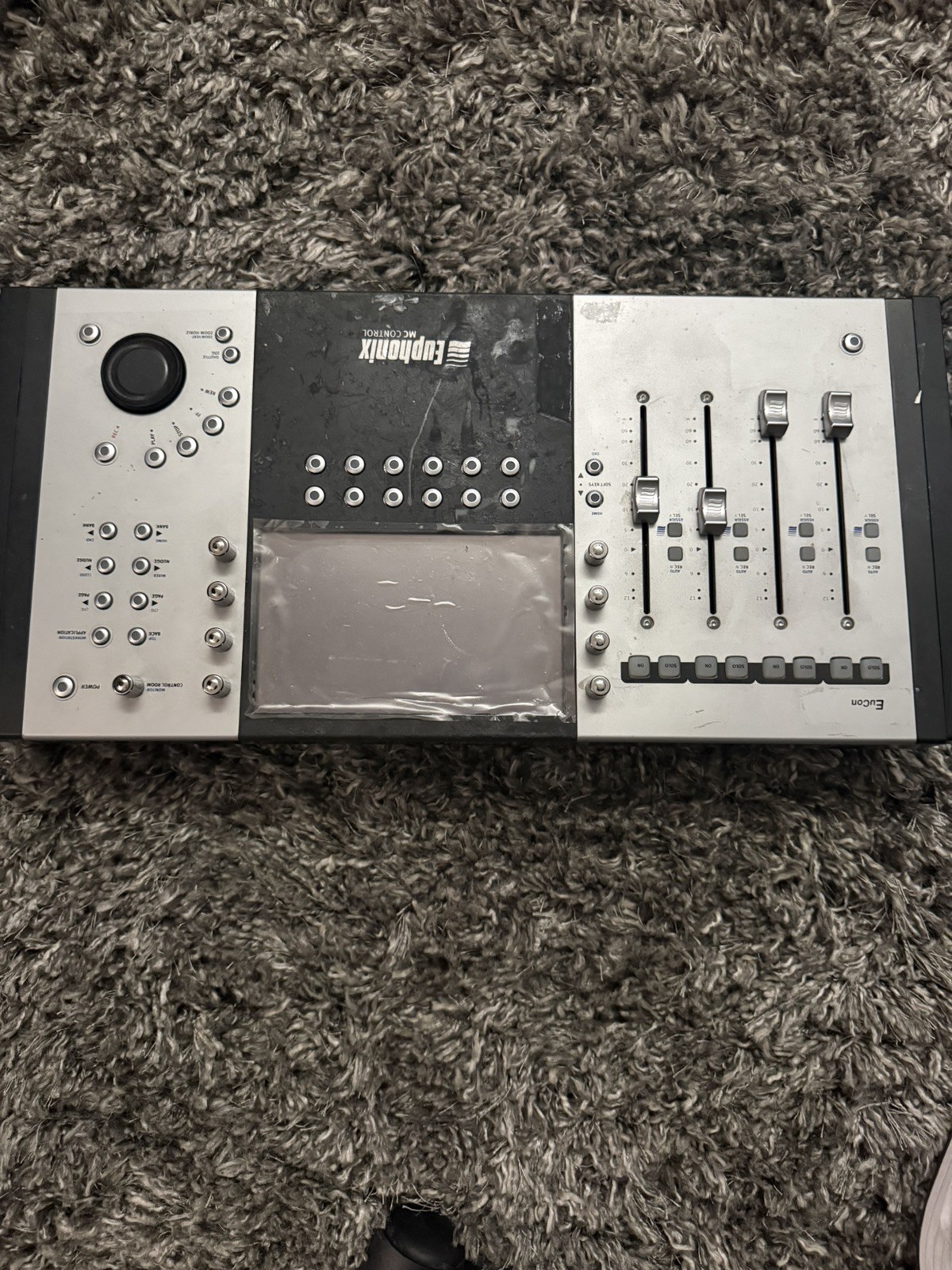 Euphonix MC Mix Silver 8-Fader Eucon Audio Daw Control Surface - For Parts