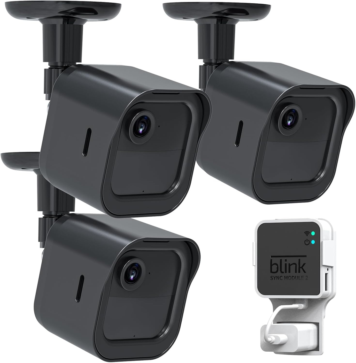 Blink Outdoor 4 Camera Mount Bracket and Battery Extension - 3-Pack