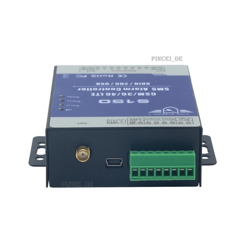 S150 4G GSM SMS 8 Way Remote Controller Alarm Relay Switch