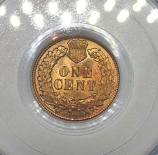 1899 INDIAN HEAD CENT PCGS MS65RD- CAC