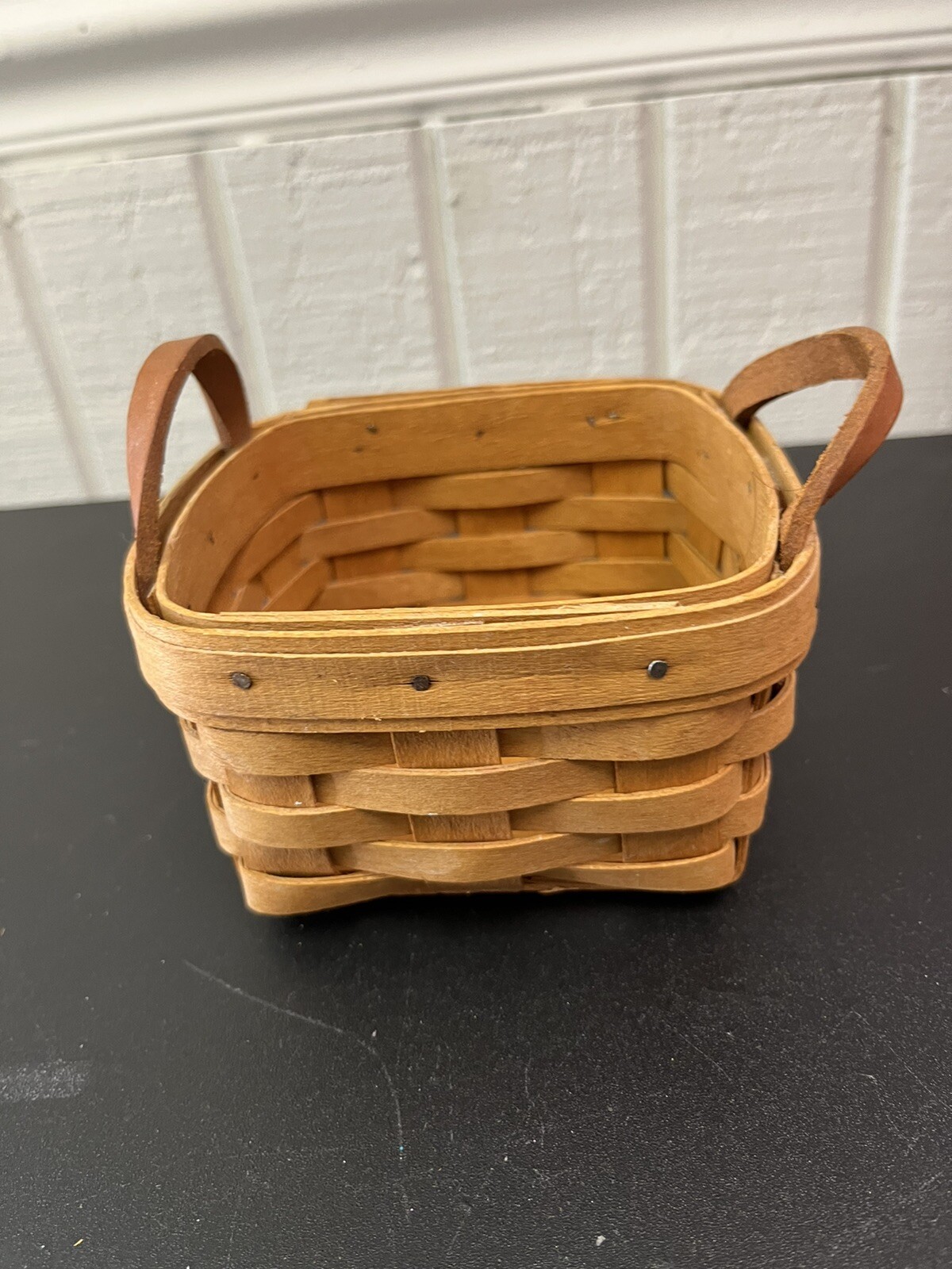 Longaberger - Sweet Basil Basket - Booking Collection 1994