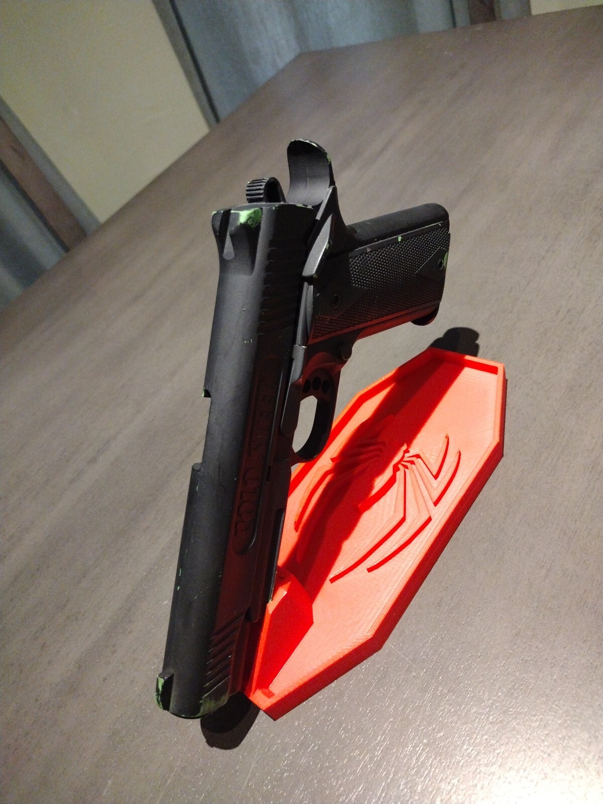 3D Printing Custom Airsoft Gun Stand Gun